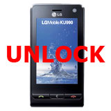 LG remote unlock service via IMEI